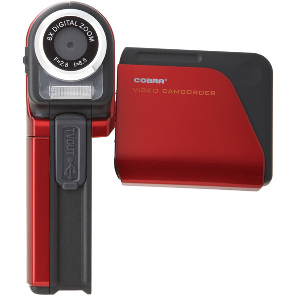Cobra Red 5Mp Digital Video Camera