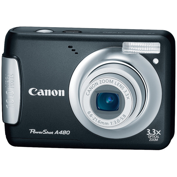 Canon Black 10Mp Powershot A480