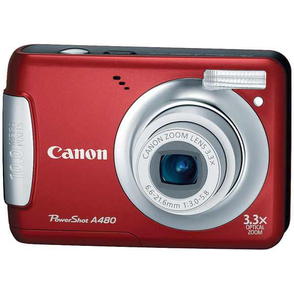 Canon Red 10 Mp Powershot A480