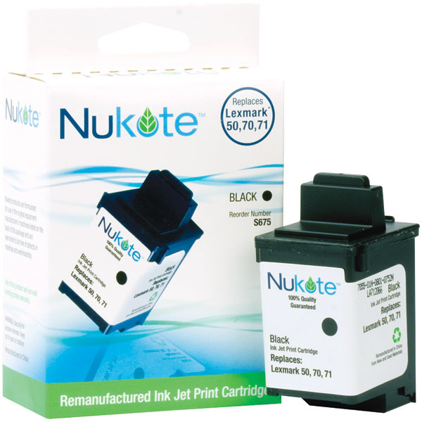 Nukote Lexmark Ink Black