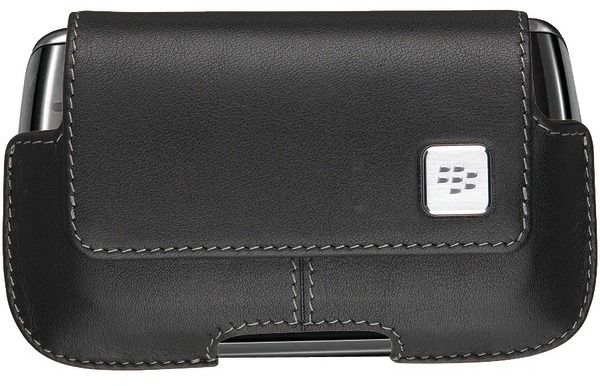 Blackberry Black Leather Holster