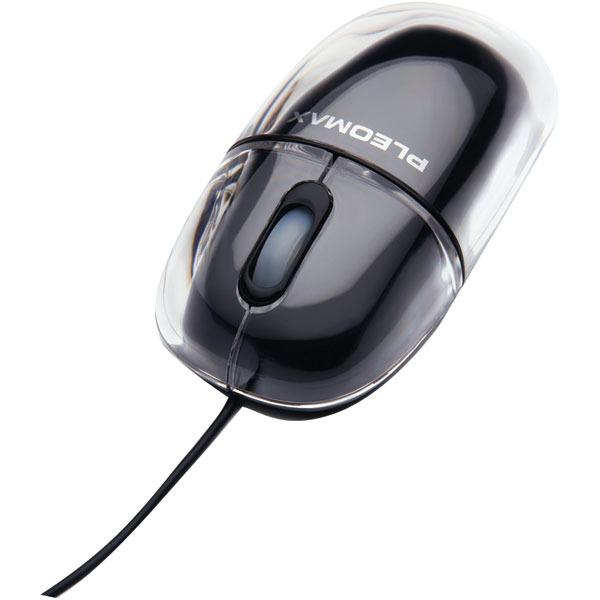 Pleomax Black Optical Mouse