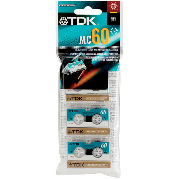 Tdk 60Min Cassette 3Pk