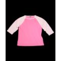 Hanes Missy 3/4 Sleeve Tee Assorted Colors