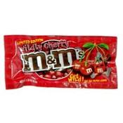 Limited Edition Wildly Cherry M&M's Candy