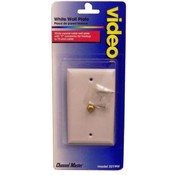 Name Brand Assorted Coaxial Cable Wall Plates