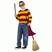 Crimson Wizard Costume Set Size 11-14