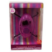 FM Shower Radio Radio With Colour Changing Lights