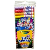 Crayola 16 Count Asst Washable Pip-Squeaks Markers