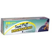 SaniTuff 26 Gallon Drawstring Trash Bags