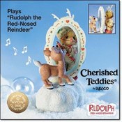 Cherished Teddies Rudolph &amp; Me Musical Figurine