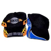 Biker Wear Assorted Baseball Caps