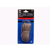 AT&T 25 Ft Satin Silver Telephone Line Cord