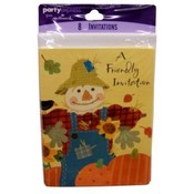 Party Express Hallmark Scarecrow Invitations