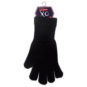 Women's Winter Collection Black Chenille Gloves