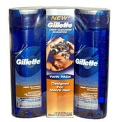 Gillette Twin Pack Deep Cleaning Shampoo