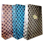 Circle Print Large Everyday Gift Bag Assortment