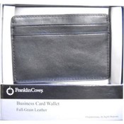 Franklin Covey Leather Business Card Wallet