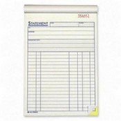 Tops 2 Part Carbonless Statement Book