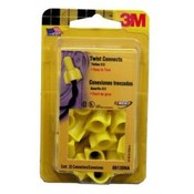 3M 25 Count Yellow 312 Twist Connects