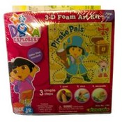 Dora The Explorer 3-D Foam Art Kit With Glitter Gl