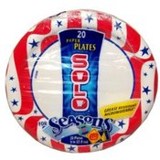 Solo For Seasons Paper Party Plates