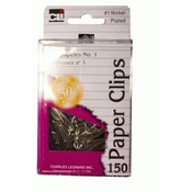 Charles Leonard #1 Nickel Plated 150 Count Paper C