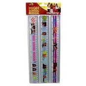 Disney High School Musical 3 Pack Ruler Set