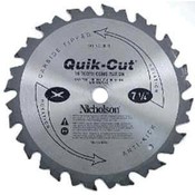 Nicholson 7-1/4 Inch Quik-Cut Saw Blade