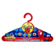 Spider-Man &amp; Friends 4 Pack Children's Hangers