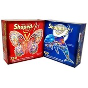 Large Shaped Art 750 Piece Puzzle Assortment