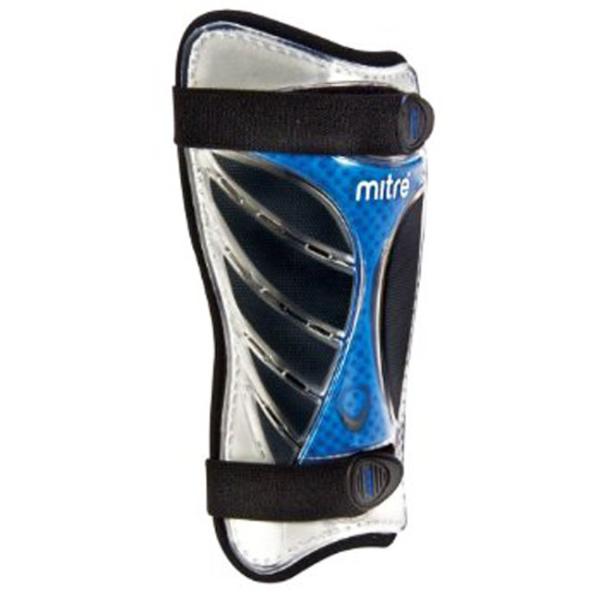 UPC 029807885955 product image for Mitre Premier XL Blue Recoil Shin Guard | upcitemdb.com