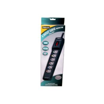 Fellowes 6 Outlet Surge Protector W Phone or DSL