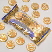 Solid Milk Chocolate Flavored Gold Coins