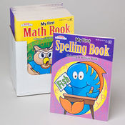 My First Math or Spelling Coloring &amp; Activity Book