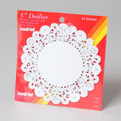 Doilies 5" 4 Pack