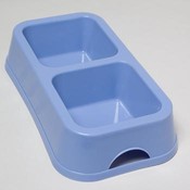 Large Double Dog Bowl