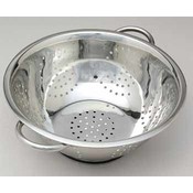 Stainless Steel Colander with Base - 5 Quart