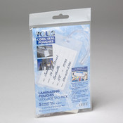 Laminate Luggage Tag Pouch