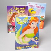 Fairies &amp; Mermaids Coloring/Activity Books