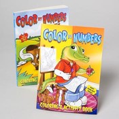 Color By Number Coloring/Activity Books