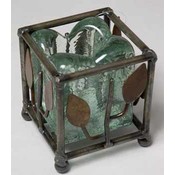 Leaves Cube Candle Holder