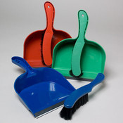 Dust Pan with Brush Set