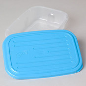 Food Storage 68 Oz Frosted Bottom W/6 Color