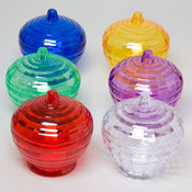 2Pc Plastic Candy Dish