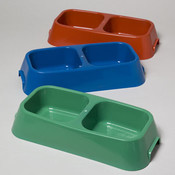 Pet Bowl - Double Rectangular