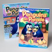 Penguins on Parade Coloring Book
