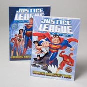Justice League Coloring/Activity Books