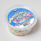 Deli Style Candy Tubs - Neon Sour Gummies