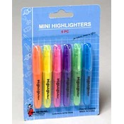 Mini Highlighter with Clip Caps